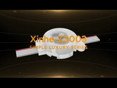 Diâmetro 3LEDs da luz 30mm do ponto do diodo emissor de luz SMD5050/tampa transparente IP67 dos PCes impermeável