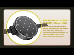 luz impermeável exterior 3W IP67 SMD3535 do ponto do diodo emissor de luz de 50mm DC24V