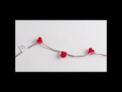 Quadrado 12mm Pixel LED DMX512 RGB Full Color 12mm 0.3w DC12V LED Pixel Light