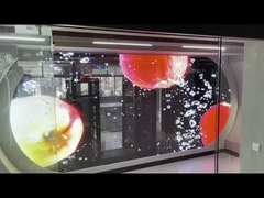 Sinalização digital LED transparente de alto brilho