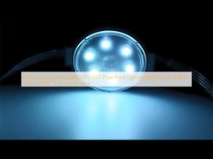 Iluminação Decorativa SMD3535 Ip67 Ponto de Luz Pixel Emissor de Cor R/G/B / 2000-6500K Cor Personalizada