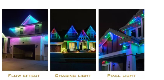 O pixel permanente Rgb RGBW do parque de diversões 30mm das luzes de Natal da luz WS2811 2904 CI do feriado conduziu a luz do ponto