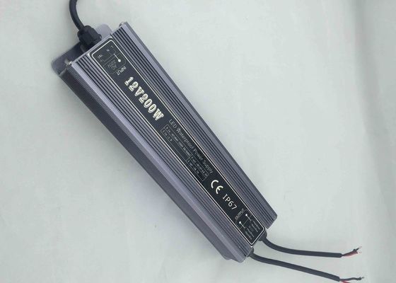 200W IP67 Constant Voltage LED Power Supply DC12V / DC 24V 16.6A