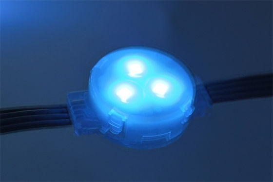 Outdoor Waterproof IP67 LED Point Light DC12V 0.75W 30mm Single Color SMD3535