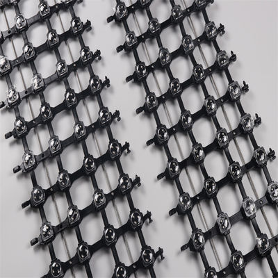 P62.5 High Transparency Flexible LED Mesh Screen Customized For Adevertising
