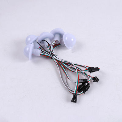 Amusement Programmable Carnival LED Light 45mm 1W DC12V RGB For Outdoor Decoration Lighting