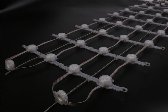 RGB 48W DC12V 30mm LED Mesh Display High Brightness Indoor / Outdoor