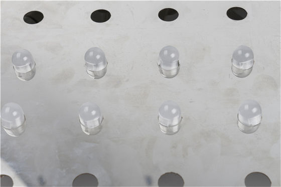 Outdoor Waterproof Square 12mm LED Pixel Light Single Color 0.3W DC12V