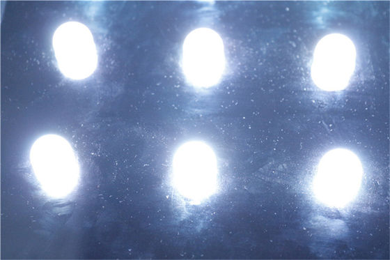 12mm 0.3W DC12V Square LED Pixel Module Waterproof Outdoor Single Color