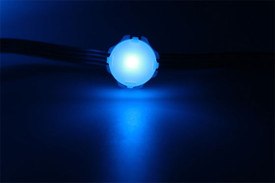 IP67 waterproof outdoor decoration SMD5050 20mm 6LM muticolor LED DMX512 RGBW point light