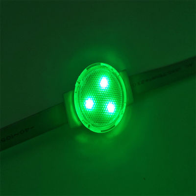 Factory Lighting 30mm Pixel 12v IP67 Outdoor Permanent Christmas Holiday RGB Led Pixel Point Lights