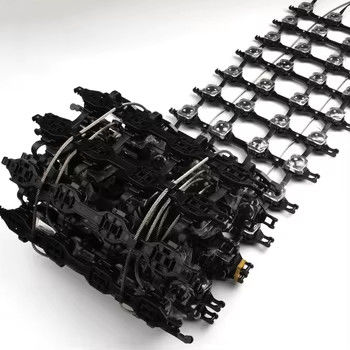 Outdoor Flexible Display Screen Net Indoor Background Stage P143 DC12V RGB Advertising LED Mesh Display Screen