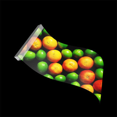 RGB Color Temperature LED Transparent Screen for Bright Advertisement Display Animation Video