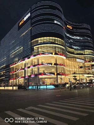 Waterproof Soft LED Mesh Video Screen RGB 50mm DMX512 160 Degree For Indoor Display