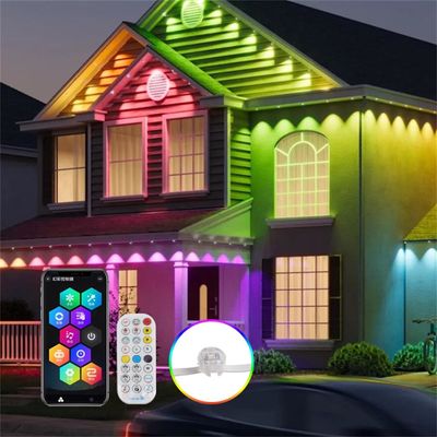 20mm RGBW LED Eaves Light for Outdoor Christmas and Halloween Decorations 30000 Hours Lifespan