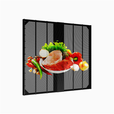 Energy-Efficient P2.6-6.25 Transparent LED Mesh Screen for Building Facades Led screen