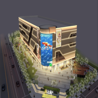 120 Degree Beam Angle House Outdoor Wall LED Lights for Landscape Lighting Building Exterior Facade Decoration