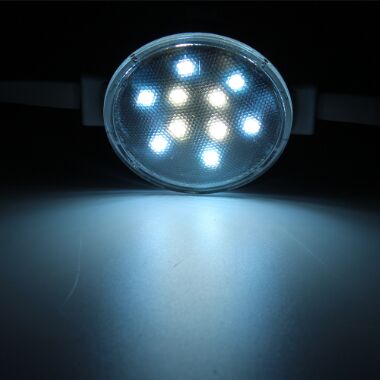 50mm 24V SMD3535 IP67 Waterproof LED Point Light Flexible PC Material Lighting  landscape lighting