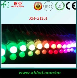 Pixel do diodo emissor de luz do RGB da cor IP67 completa que ilumina 12mm DC5V IC16716 com garantia 3 anos