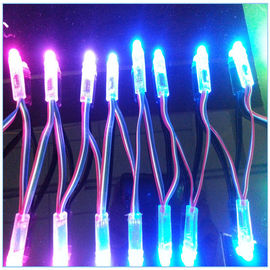 Waterproof a cor completa da luz DC5V RGB do pixel do diodo emissor de luz de 12mm com IC16716