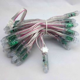 Os pixéis impermeáveis do diodo emissor de luz da cor completa 12mm de 5V RGB iluminam-se com IC16716