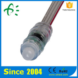 DMX IP67 DC5V Waterproof a luz do ponto do diodo emissor de luz do RGB, pixel conduzido 12MM completo da cor