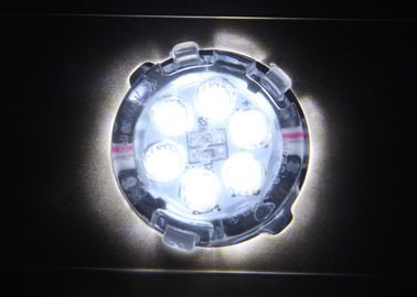 Esverdeie as luzes conduzidas DC24V 0.6W da corda do pixel IP67 6 de 30mm com Taiwan Epistar