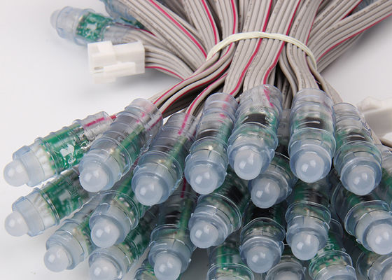 12mm 5V RGB XH6897 LED Pixel Light 0.3 Watt IP67 130 ° Viewing Angle