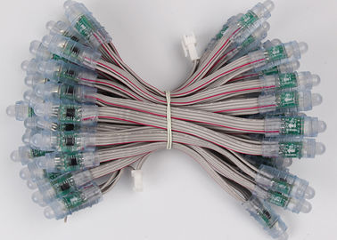 Luz conduzida impermeável 0.3w do pixel do quadro indicador de Adversing para a parede de Backgroud