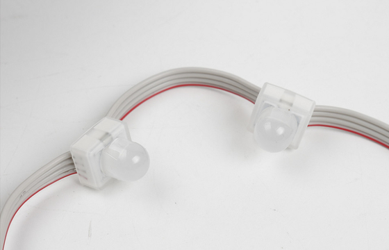 Luz endereçável quadrada do diodo emissor de luz do pixel da luz 12mm 1903 DMX512 RGB do feriado do Natal de SMD 5050