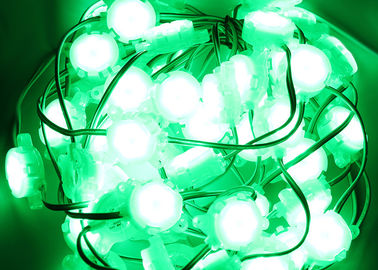 o pixel exterior do verde DC24V 0.6W IP67 de 30mm conduziu o controlo XH6897 claro