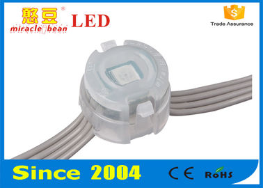 O pixel do tipo DC5v 0.3w RGB do feijão do milagre conduziu XH6897 IC para a iluminação programável do sinal