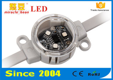 A luz de tira 3 exteriores do diodo emissor de luz da luz do pixel do diodo emissor de luz do Natal do pixel de DC12V 1W conduziu para dentro