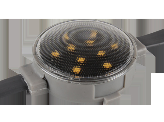 Ponto personalizado 2W claro 24V 50mm RGBW do diodo emissor de luz IP67 para exterior