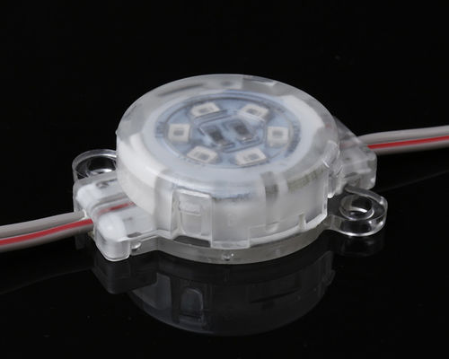 Outdoor Single Color 30mm LED Point Light  IP67 Waterproof 0.6W 12V 30mm PC Body