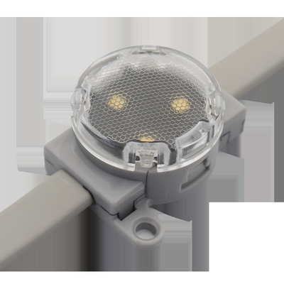 Cor SMD3535 exterior clara personalizada do ponto 0.6W 12V 30mm do diodo emissor de luz IP67 única
