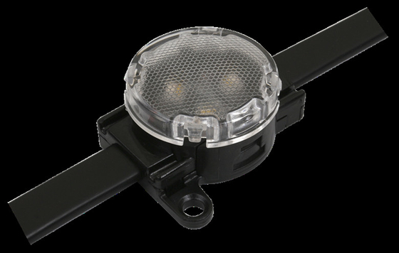 Ponto personalizado IP67 claro 1W 12V 30mm SMD3535 do diodo emissor de luz de RGBW exteriores