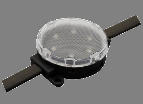 Ponto IP67 impermeável claro 2W 24V 50mm RGB exterior do diodo emissor de luz do feijão do milagre SMD3535