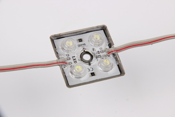 12v 4 Light Sign Lens 0,75W SMD 2835 LED Module Light para Injeção de Retro