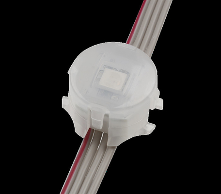 Feijão exterior do milagre da luz do diodo emissor de luz do ponto de IP67 0.3W DMX512 Smd5050 DC12V 20mm RGB