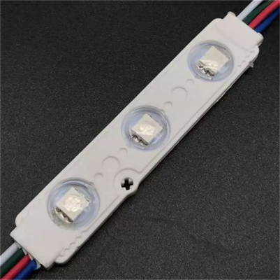 Módulo impermeável 0.72W SMD2835 DC12V da iluminação do diodo emissor de luz do feijão IP65 RGB 65*16MM do milagre