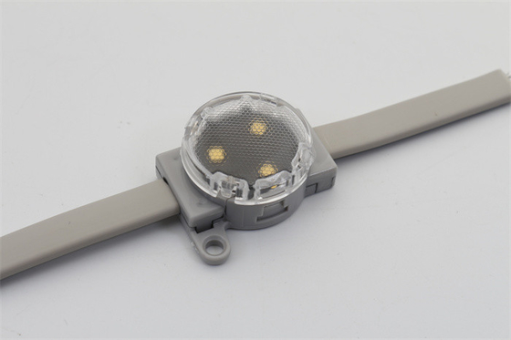 Ponto RGBW claro SMD3535 30mm do diodo emissor de luz de IP67 DMX512 DC24V 1W impermeáveis para a propaganda