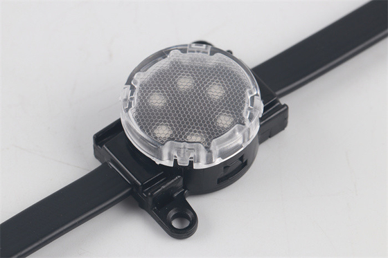 Luz exterior DMX512 impermeável DC24V 2W 30mm SMD3535 do ponto do diodo emissor de luz de IP67 RGBW
