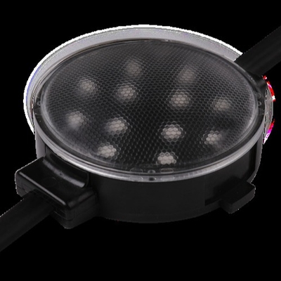 Feijão do milagre da luz do diodo emissor de luz do ponto de IP67 RGBW 2.5W Smd3535 DMX512 DC24V 50mm