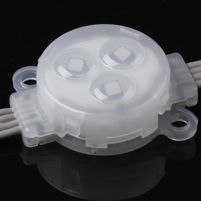 Ponto impermeável exterior IP67 claro do diodo emissor de luz de 1W Smd3535 DMX512 DC12V 30mm RGBW