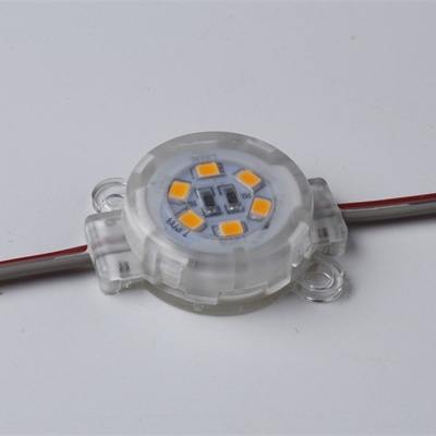 Luz do diodo emissor de luz do ponto da cor de IP67 0.6W Smd2835 DMX512 DC12V 30mm única exterior