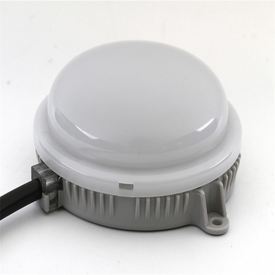 Ponto IP67 impermeável claro 6W Smd3535 do diodo emissor de luz de DC24V 100mm DMX512 RGBW
