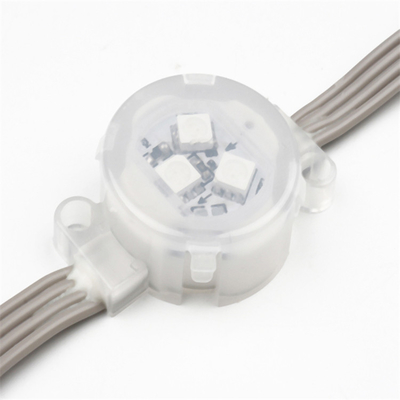Luz IP67 impermeável 0.75W do diodo emissor de luz do ponto de Smd5050 DC12V 30mm DMX512 RGBW
