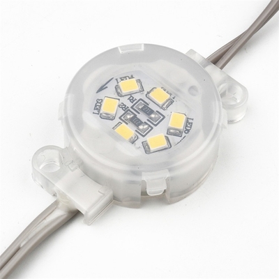 luz IP67 impermeável exterior do ponto do diodo emissor de luz da cor de 0.5W Smd2835 DC12V 30mm única