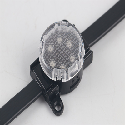 Diodo emissor de luz impermeável exterior IP67 2W Smd3535 DC24V RGBW 30mm da luz do ponto